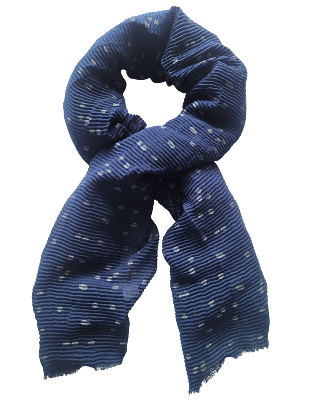 Nyhed – Cool blue polka