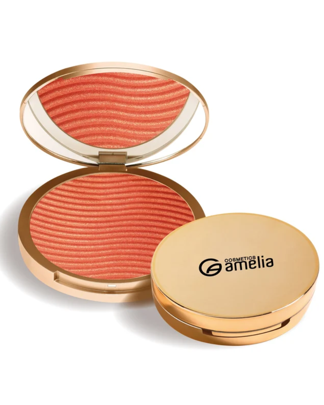 Gylden bronzer/highlighter til Efterår